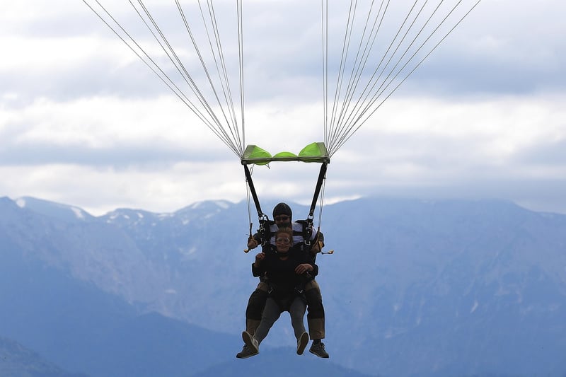 Skydiving in Interlaken